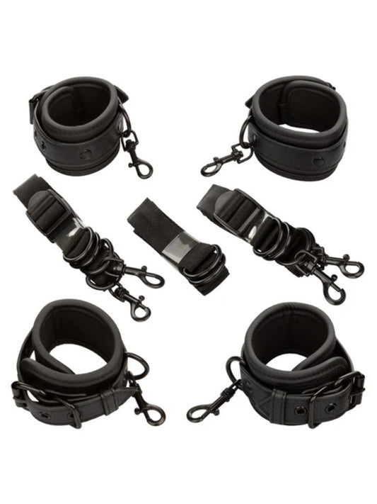 CalExotics® Nocturnal Collection Bed Restraints - Black