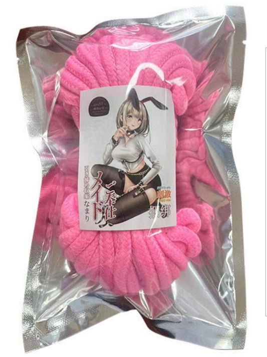Soft Cotton Rope 10M Black Sex Bondage