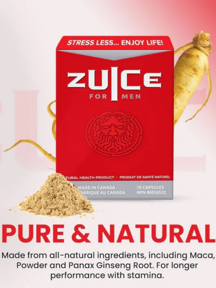 ZUICE for Men Male Enhancement Formulate - 2 capsules