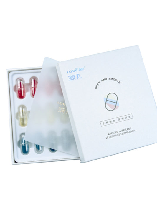 Female sexual stimulation capsules Lubricant