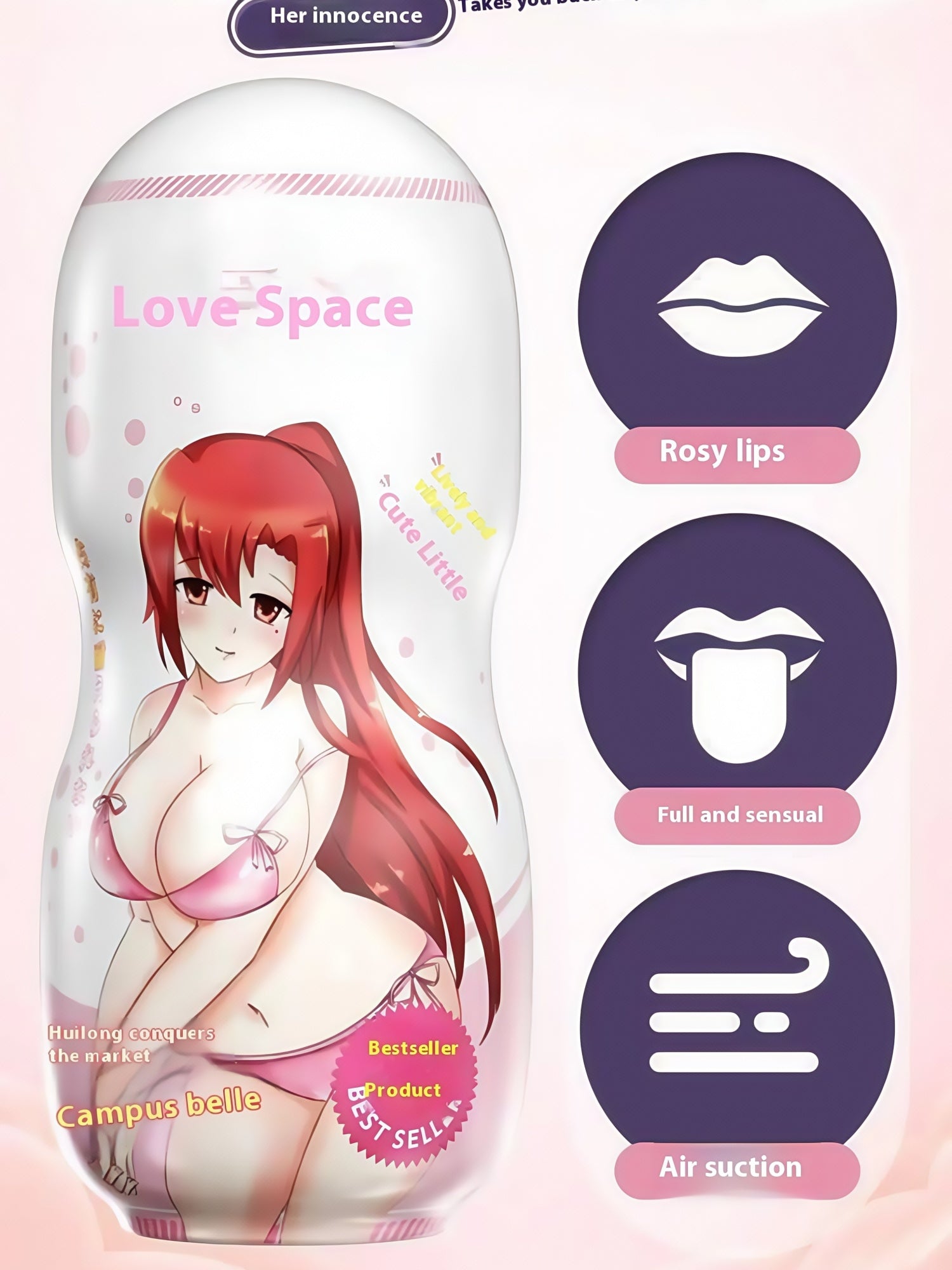Anime Realistic Male Masturbator | Soft TPE Stroker Toy