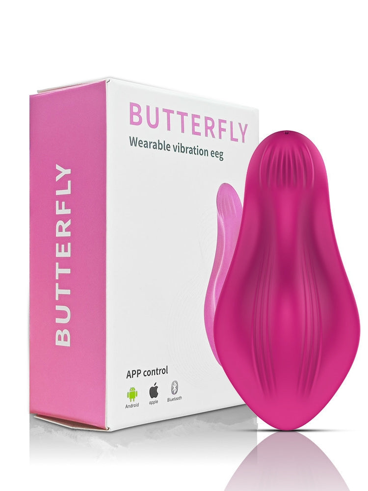 water based lubricant for non latex condoms Ribbed Silicone Egg Vibrator with Wireless Remote - Purple