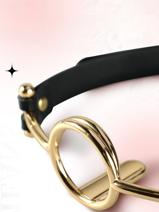 Pet Upturned Mouth Prop(Rose Gold)