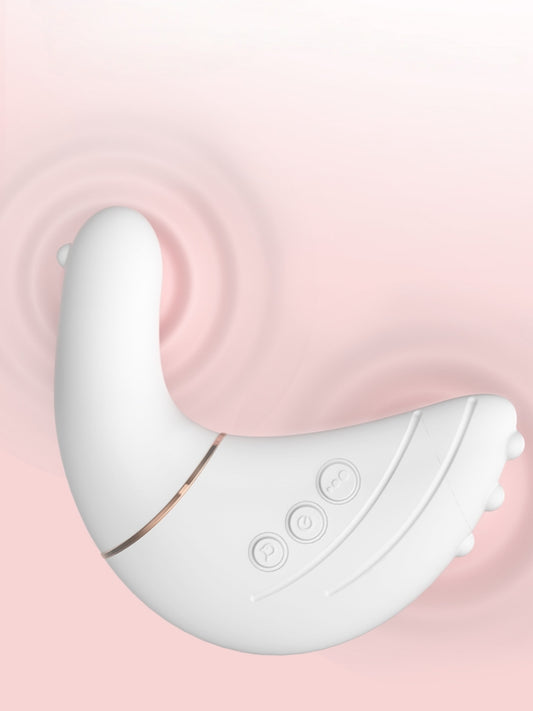 Dove Cute Shape Front And Rear Dual Shock 10 Frequency Vibrator