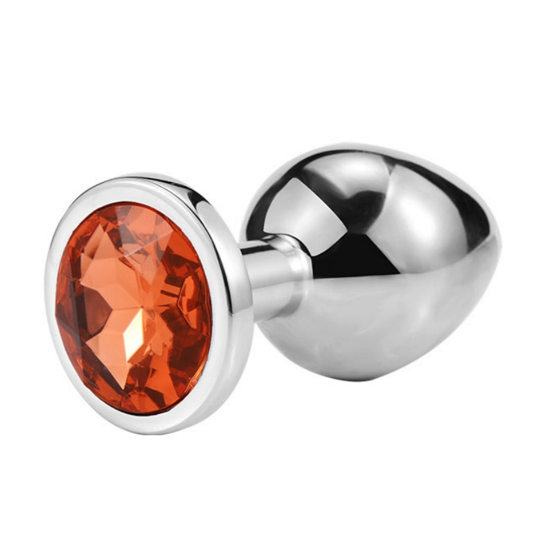 Metal Anal Plug Large/3.4CM