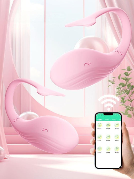 App-Controlled 9-Frequency Vibrating Egg