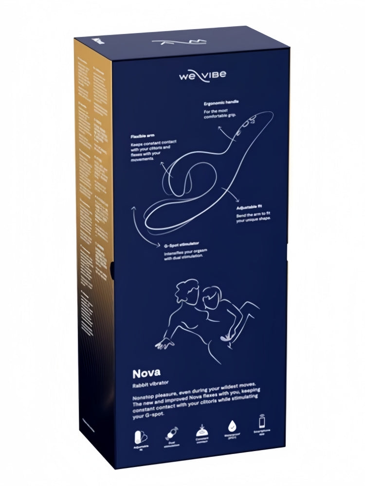 WE-VIBE® - Nova Rabbit Vibrator - Midnight Blue