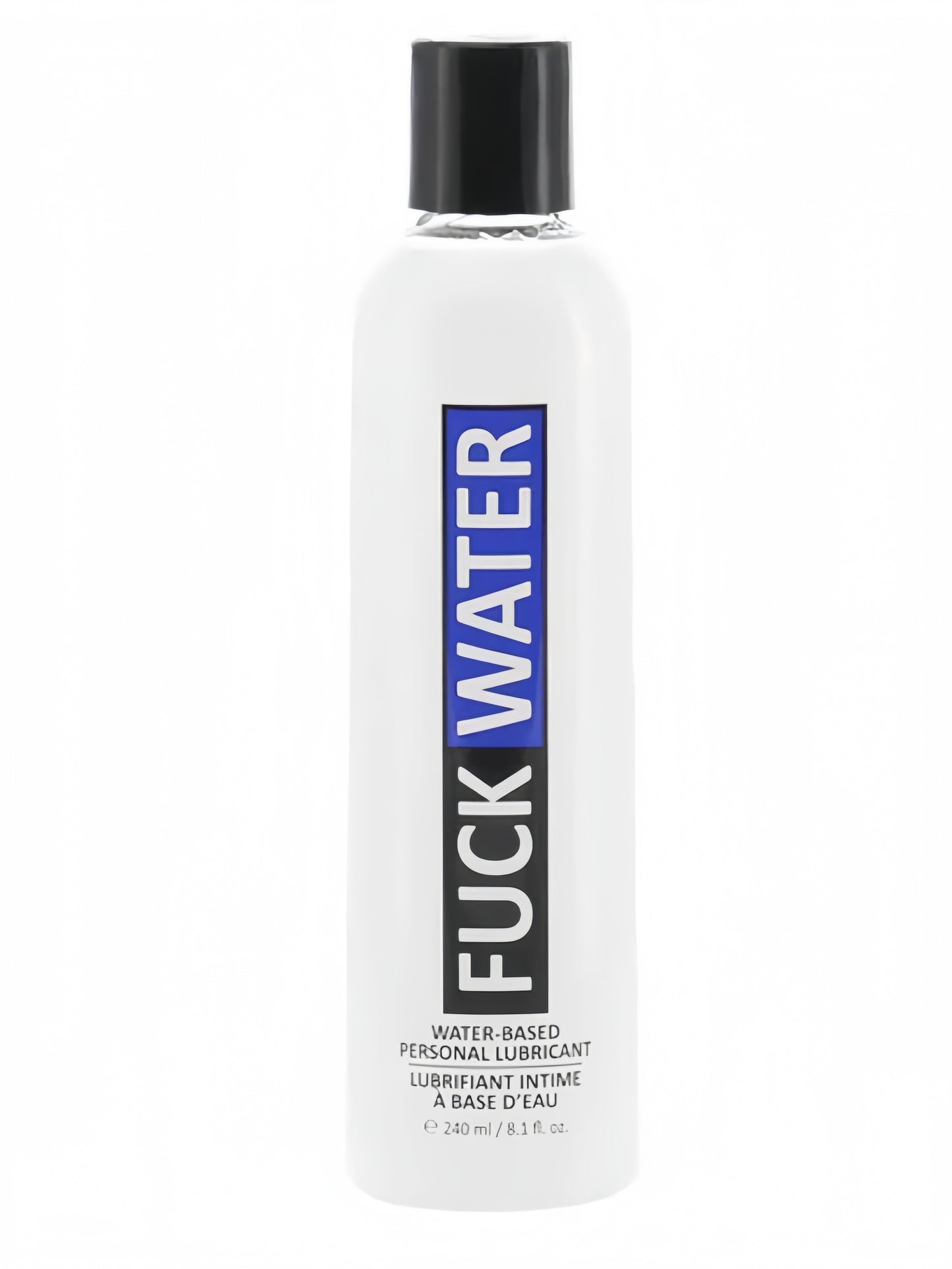 Fuck Water - 白色水基个人润滑剂 - 8盎司/240毫升