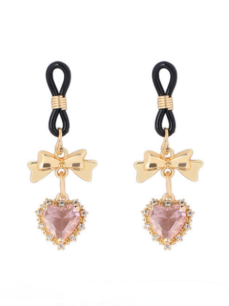 Pink Rhinestone Nipple Clamps