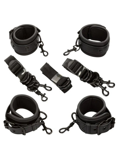 CalExotics® Nocturnal Collection Bed Restraints - Black