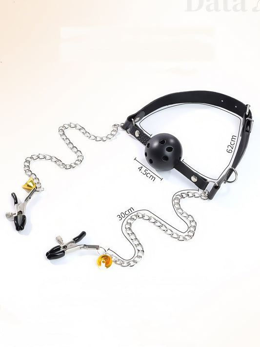Breast Clamp & Mouth Plug