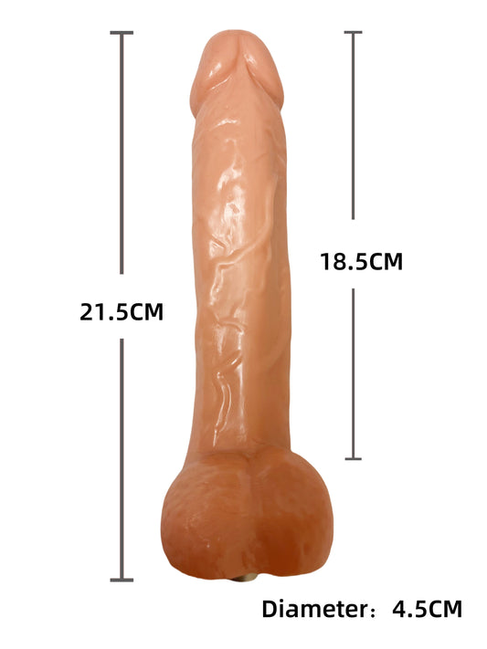 Accessories - Automatic Thrusting Vibrator Large Dildo