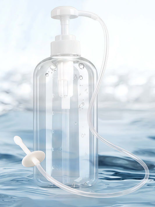 Press Bottle Type Anus Irrigator Enema Cleaning Equipment 300ML/600ML