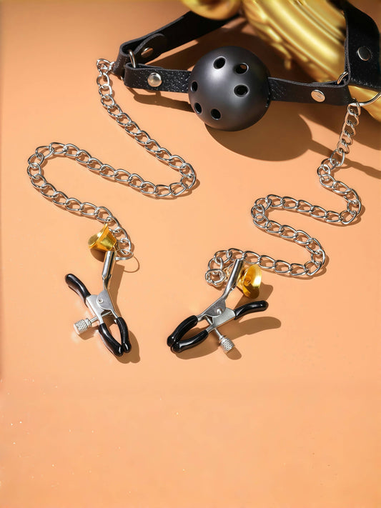 Breast Clamp & Mouth Plug