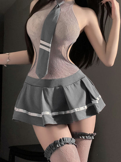 Sexy No-Removal Schoolgirl Set - Playful & Seductive #7441
