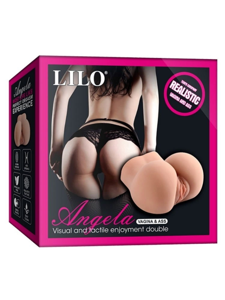 Life Size Big Pussy Ass Butt Male Masturbator Stroker (16*16.5*8.5 cm, 2.76 lbs)