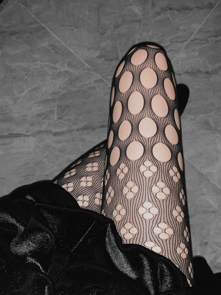 INS Style Sexy Hollow-Out Mesh Pantyhose #05088