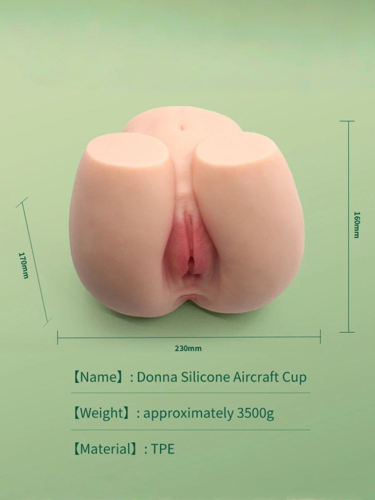 TOUCH GIRL Donna Sucking & Vibrating & Vocalizing Butt Male Masturbator Stroker /3.5KG