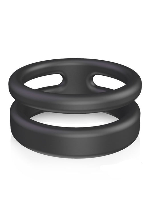 Silicone Cock Ring 2Rings Plus