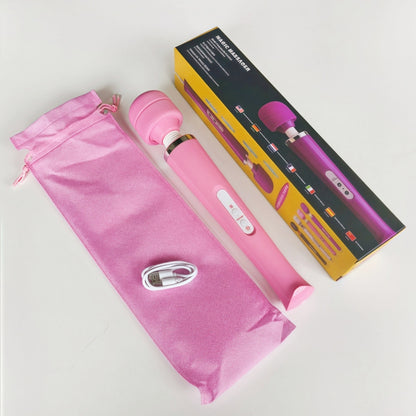 Powerful buzzing Wand Massager White/Black/Pink/Purple