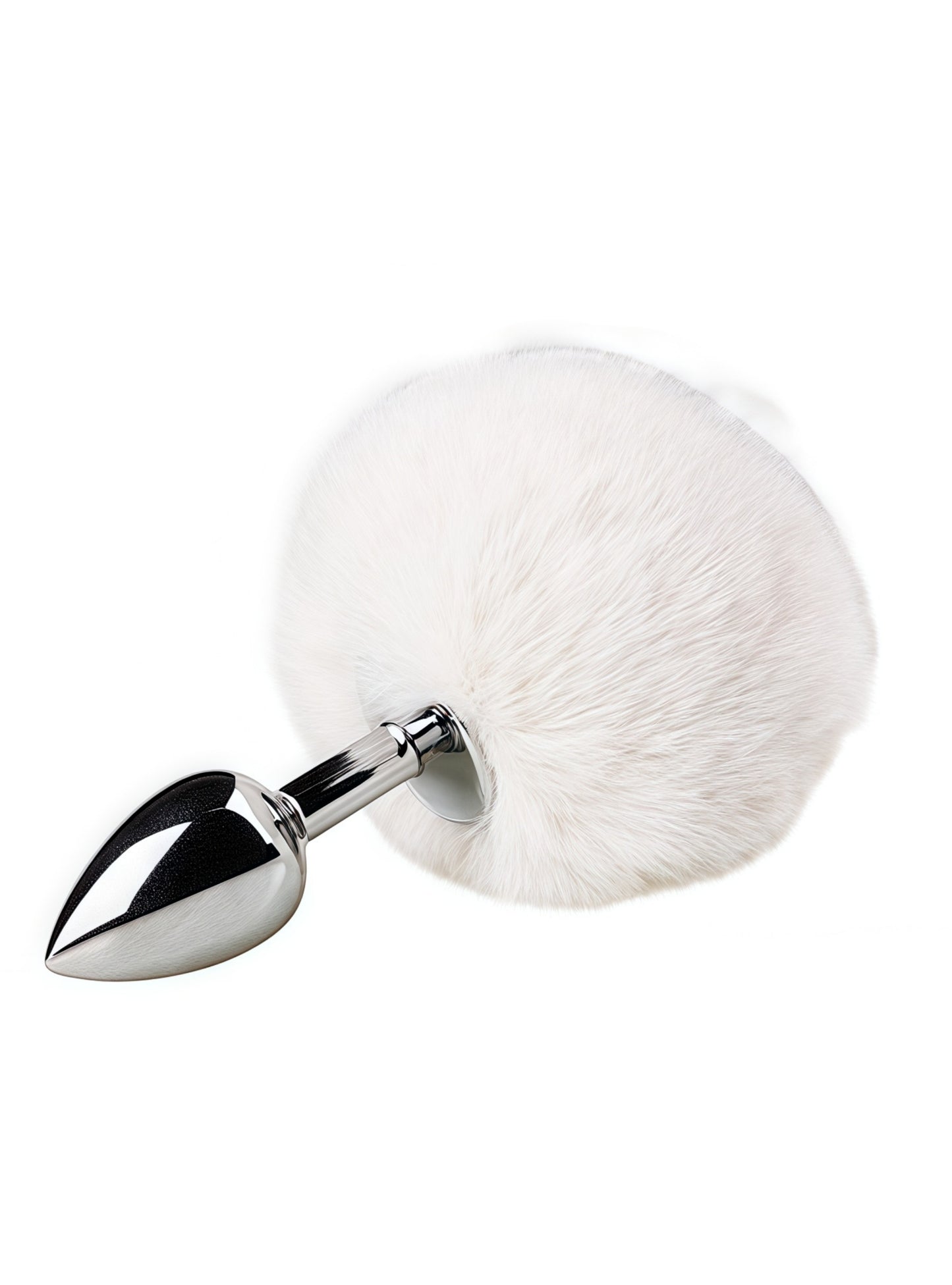 Fluffy Butt Plug with Tail - Faux Fur Anal Toy