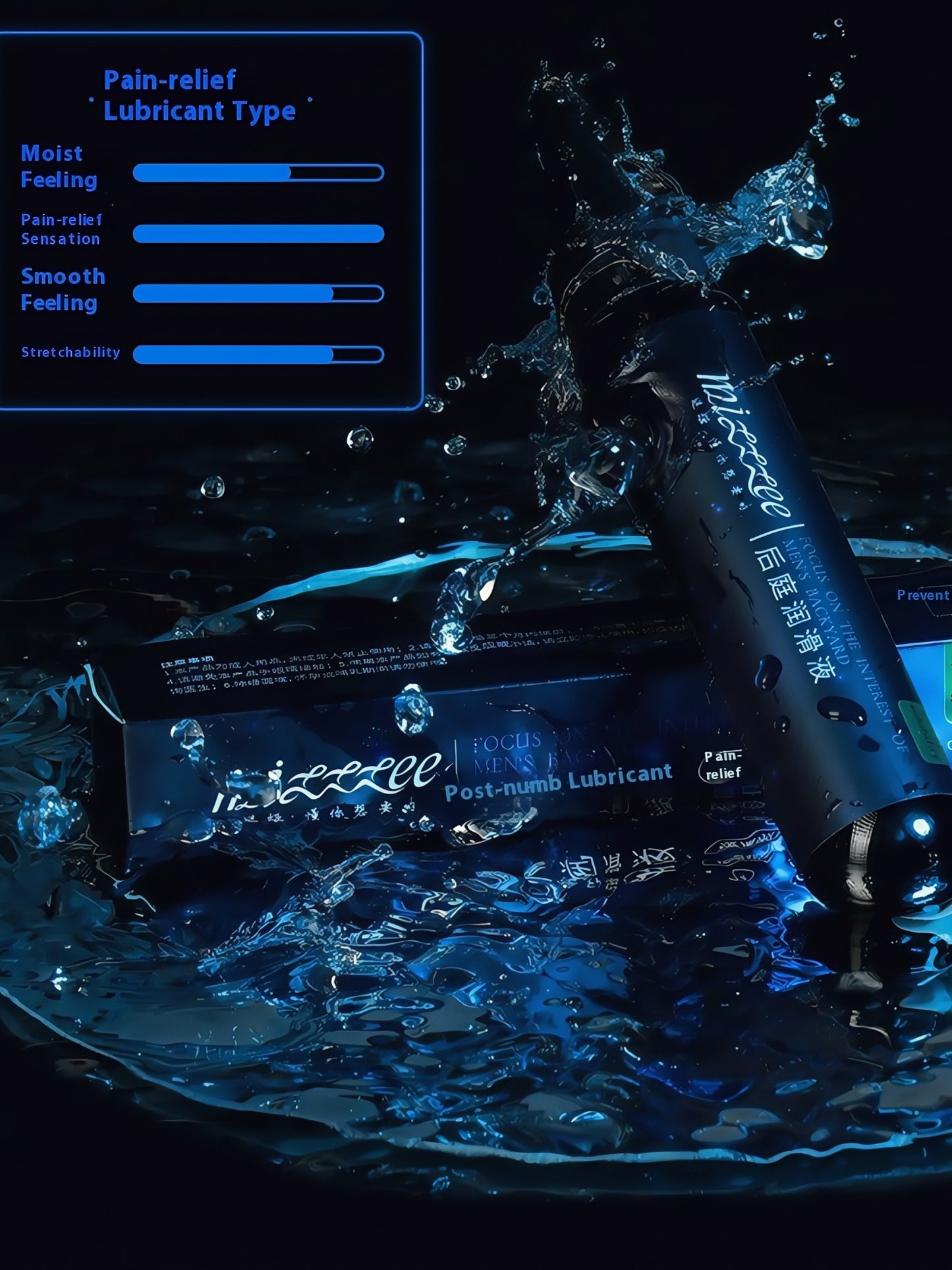 后庭肛门润滑剂 80ML 润滑款/缓痛款