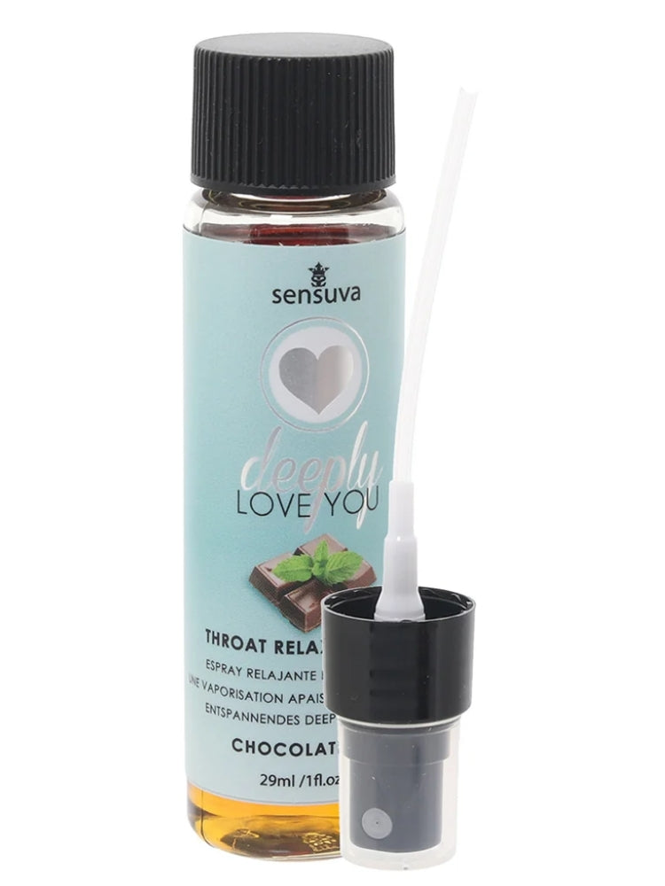 Deeply Love You Throat Relaxing Spray 1oz in Chocolate Mint