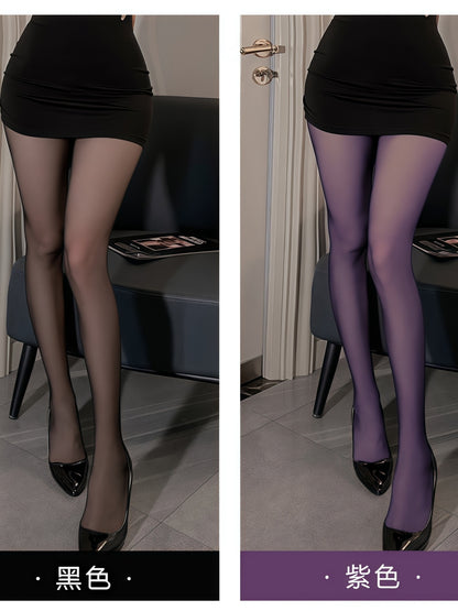 欧美薄透狂野手撕连裤袜 #7301