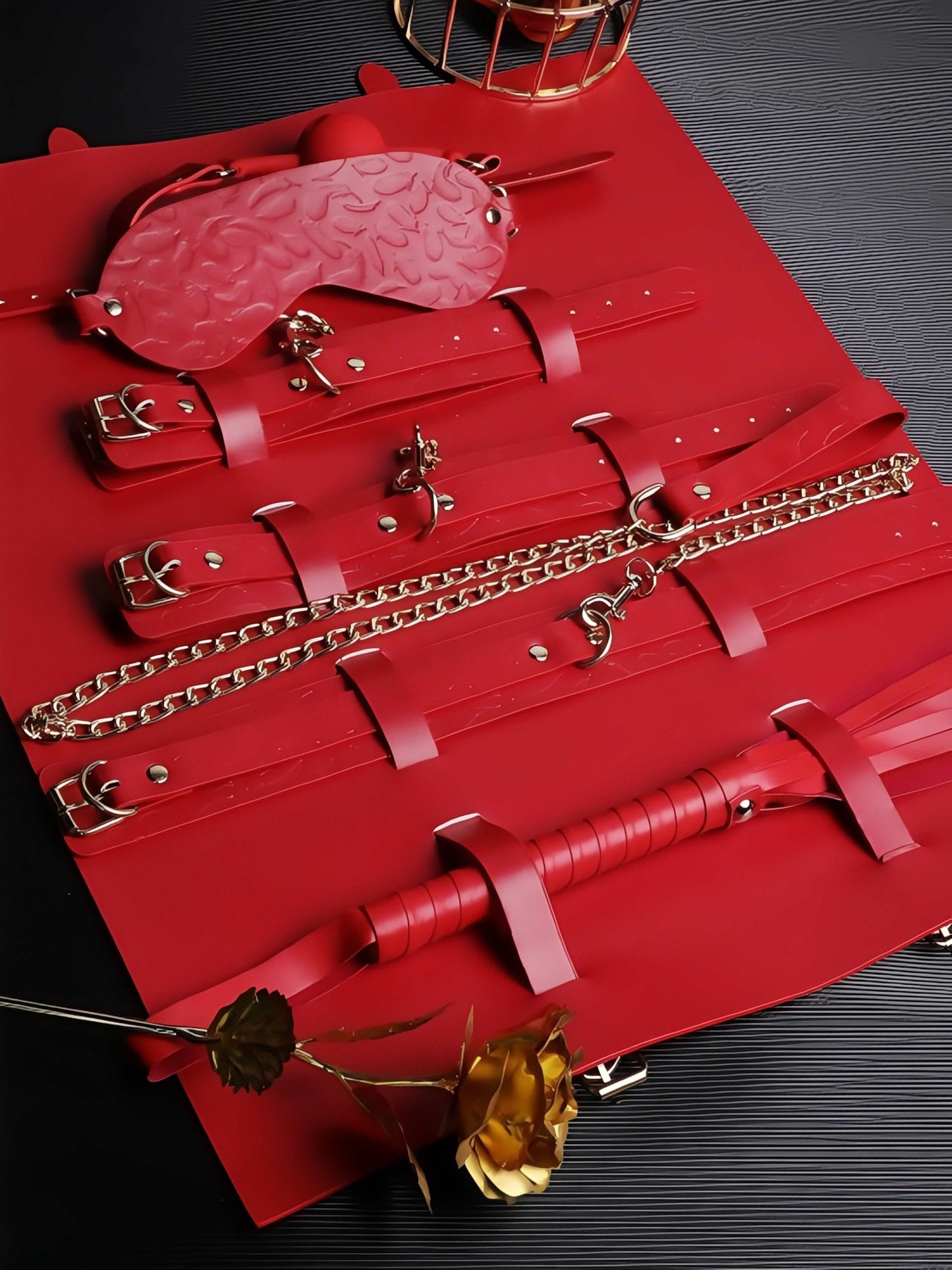 天鹅卷包束缚套装