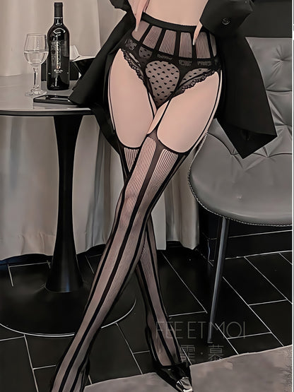 性感开裆免脱可撕网袜女 #7335 #7336