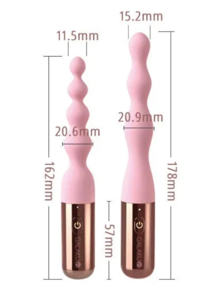 GALAKU Electric Vibrating Anal Plug - Beginner / Advanced
