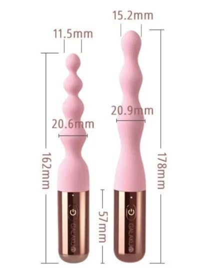 GALAKU Electric Vibrating Anal Plug - Beginner / Advanced