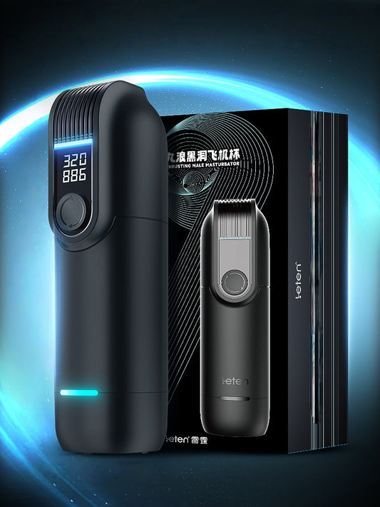LETEN  Nine Waves Black Hole Masturbator PRO / Black