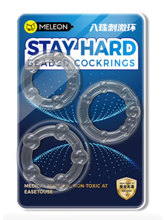 Silicone Penis Ring 3PC