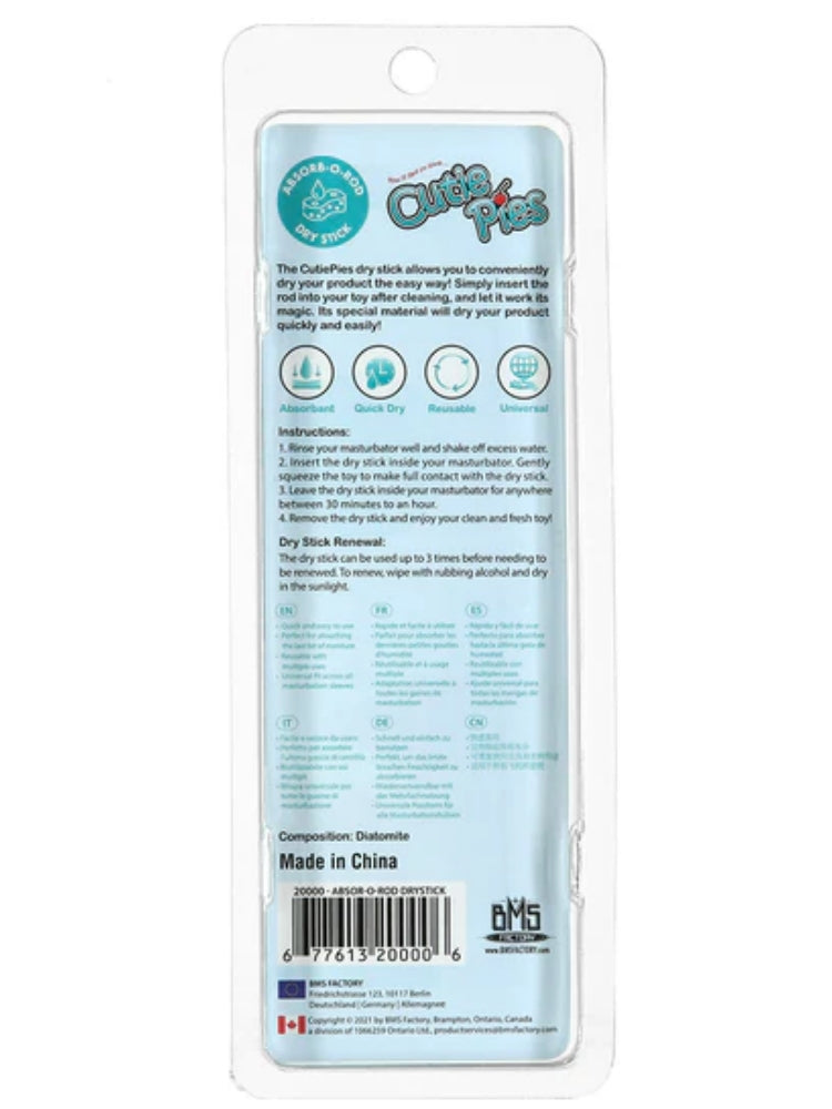 CutiePies Absorb-O-Rod Dry Stick