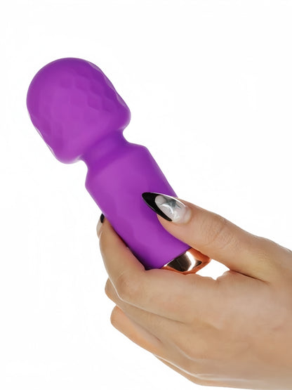 M’Lady – Mini Vibrating Wand – Purple