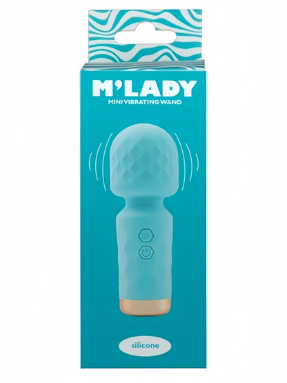 M’Lady – 迷你震动按摩棒 – 青绿色