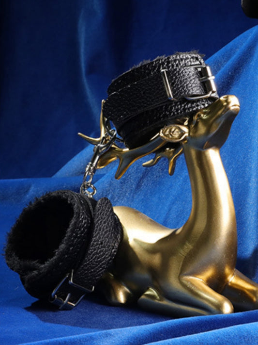 Sexy Handcuffs SM Black/Red/Pink