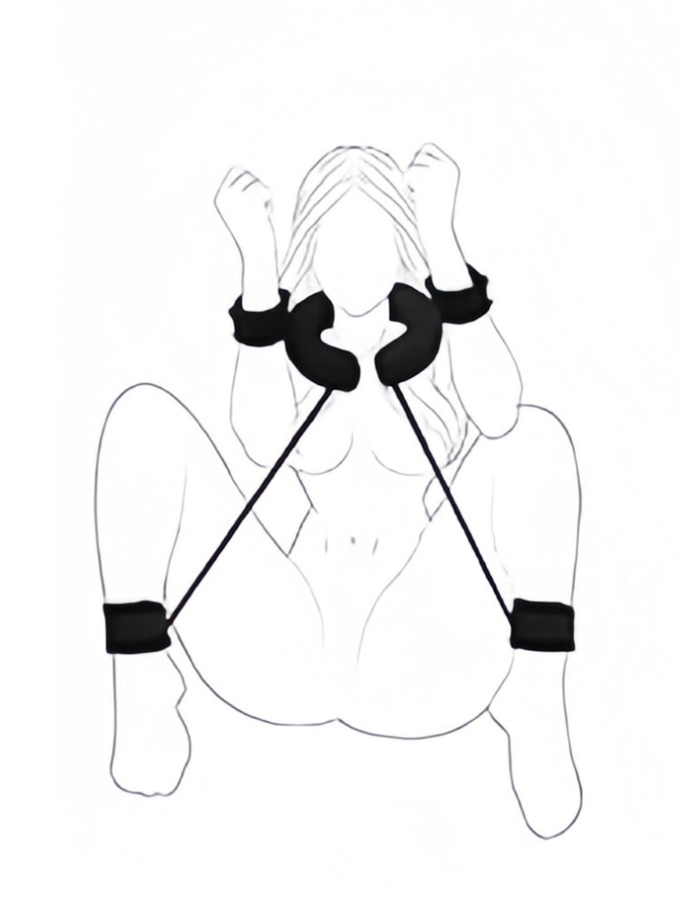U-Sex Straps Adjustable Cuffs For Couples