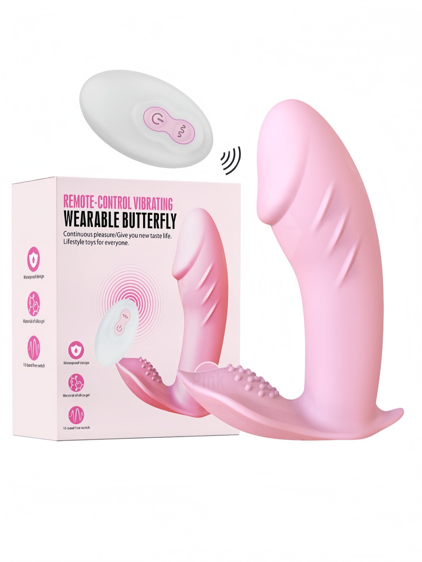 Wearable Remote Control Mini Clitoral Stimulator Vibrator