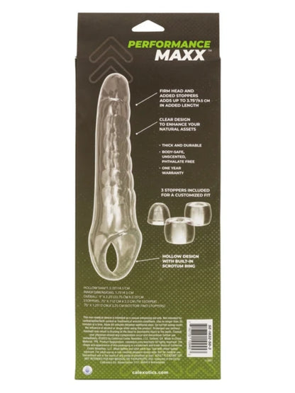 CalExotics® Performance Maxx 透明阴茎延长套件