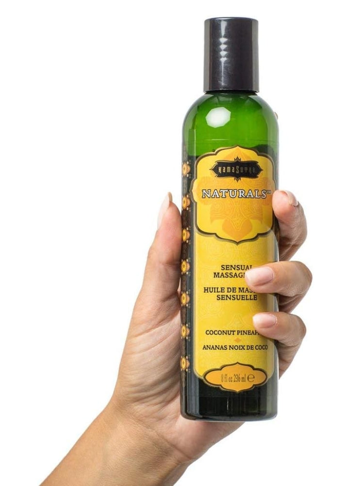 Kama Sutra Aromatics Massage Oil - Coconut Pineapple / 2 fl oz (59 ml)