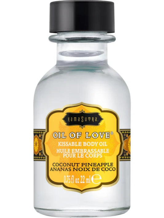 Kama Sutra  Kama Sutra Oil of Love - Kissable Body Oil - Coconut Pineapple - 22 ml / 0.75oz