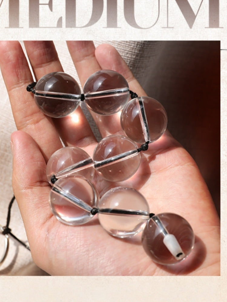 Crystal Love Anal Beads and Plugs Small/Medium/Large