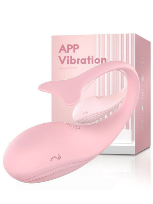 App-Controlled 9-Frequency Vibrating Egg