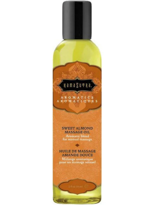 Kama Sutra Aromatics Massage Oil - Sweet Almonds / 2 fl oz (59 ml)
