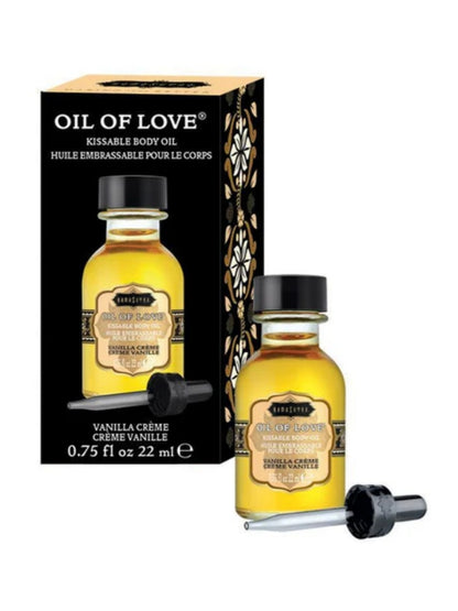 Kama Sutra Oil of Love - Kissable Body Oil - Vanilla - 22 ml / 0.75oz