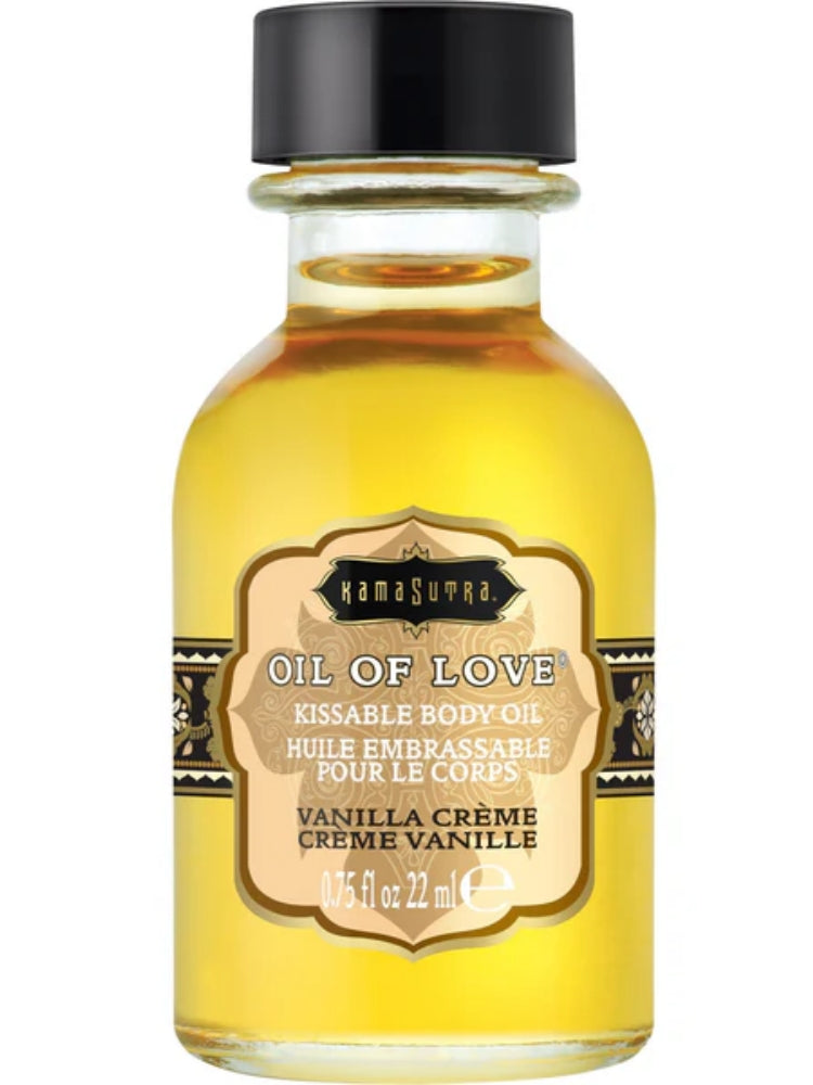 Kama Sutra Oil of Love - Kissable Body Oil - Vanilla - 22 ml / 0.75oz