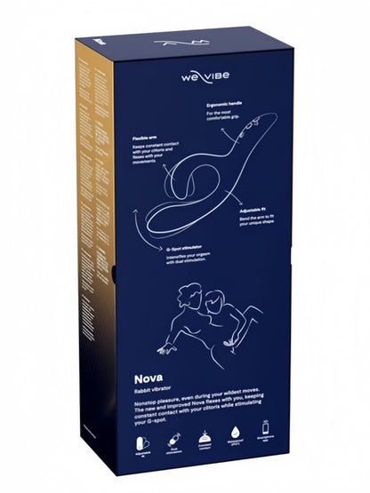 WE-VIBE® - Nova Rabbit Vibrator - Midnight Blue