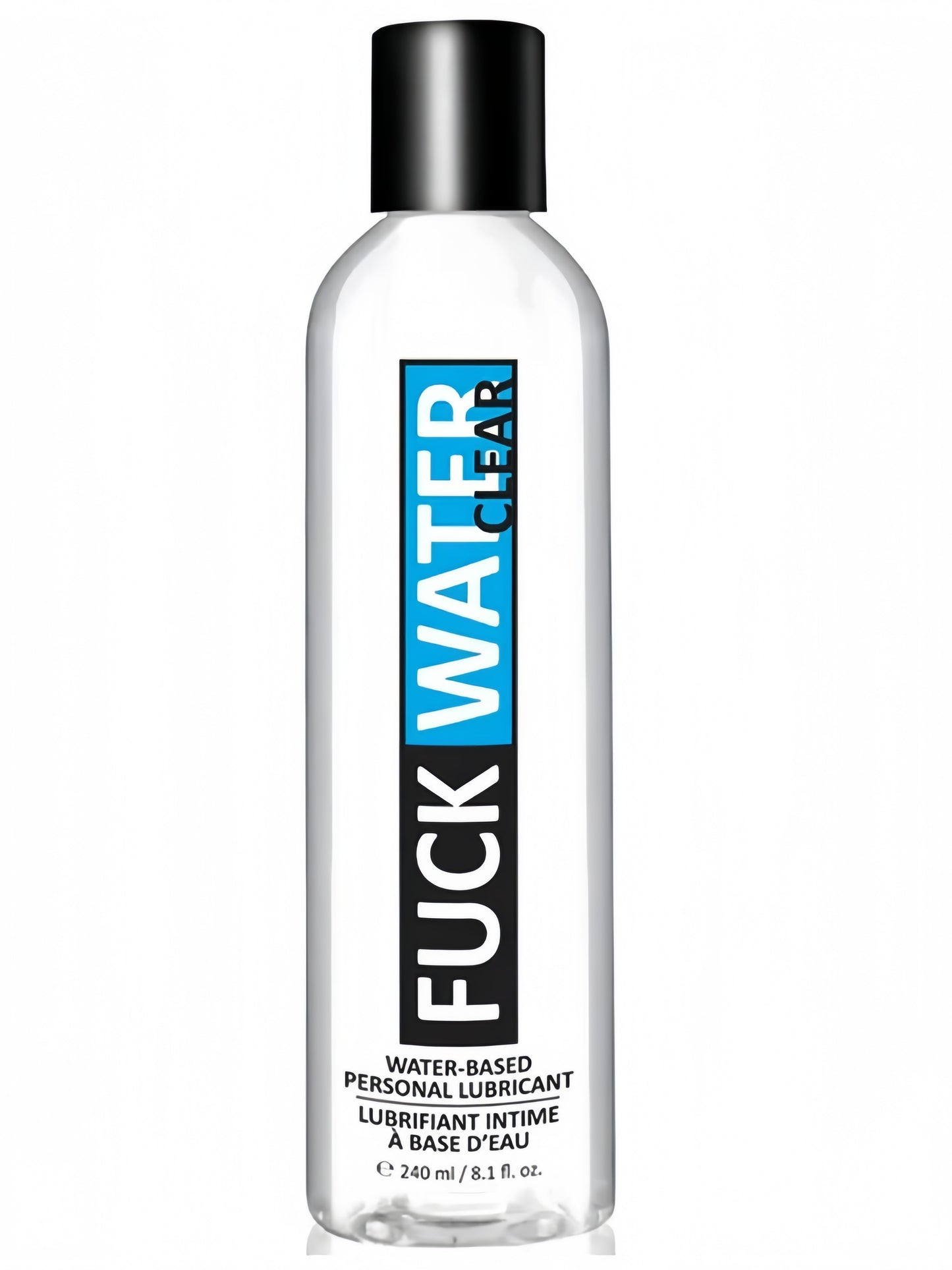 Fuck Water - Clear Water-Based Personal Lubricant - 8oz/240ml